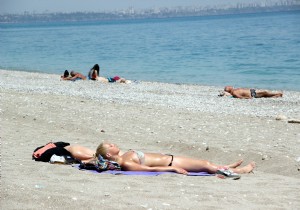 Antalya da Deniz Sezonu Tam Gaz