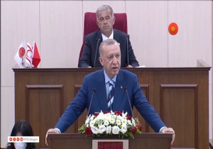 Erdoan Mjdeyi KKTC Meclisinde Verdi