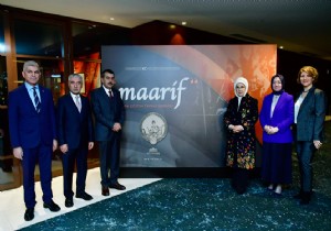 Emine Erdoan,  Maarif: Trk Eitim Tarihi Sergisi ni gezdi