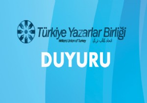 Trk Yazarlar Birliinden Bakan Erba a Destek