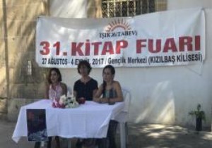 KKTC de 31. Kitap Fuar 27 Austos da Balyor