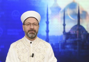 Diyanet leri Bakan Erbatan Berat Gecesi Mesaj