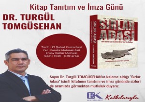 KKTC li Yazar Dr.Turgl Tomgsehan stanbul da okuyucularyla buluuyor