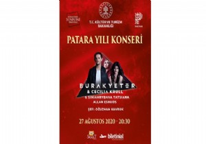 Antalya da Patara Yl Konseri 27 Austosta