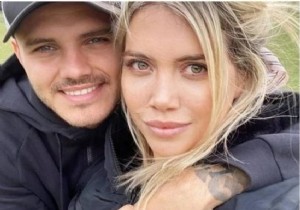 Icardi den Wanda Nara ya her barmasnda servet deerinde  hediye