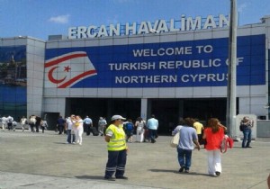 Ercan da 10 günde 86 bin yolcu ve 728 uçak