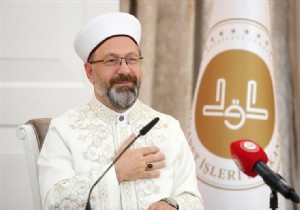 Diyanet leri Bakan Prof. Dr. Ali Erba'tan Kadir Gecesi mesaj