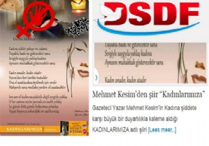 Mehmet Kesim in Kadnlarmza iiri DSDF de Mesaj Oldu